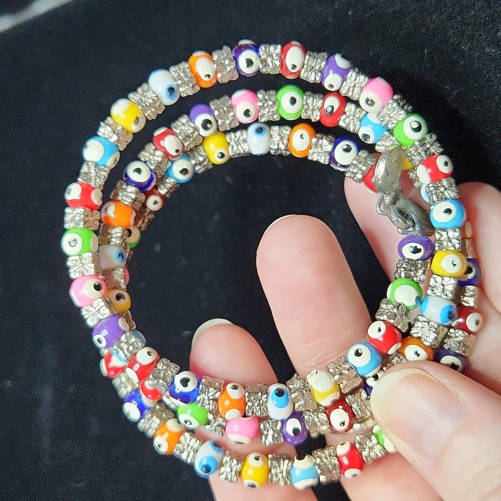 Evil eye bracelet